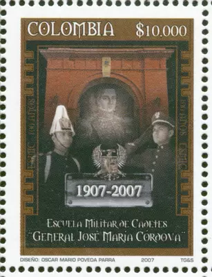 2 de 2007. Centenario de la Escuela Militar de Cadetes "General Jos&eacute; Mar&iacute;a C&oacute;rdova". (22/05/2007)