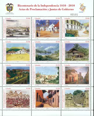 18 de 2010. Bicentenario de la Independencia de 1810-2010 Actas de Proclamaci&oacute;n y Juntas de Gobierno. (22/10/2010)