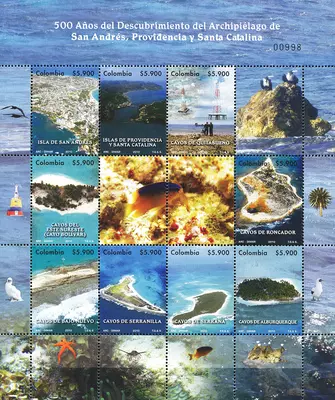 7 de 2010. 500 a&ntilde;os del descubrimiento del Archipi&eacute;lago de San Andr&eacute;s, Providencia y Santa Catalina. (12/06/2010)
