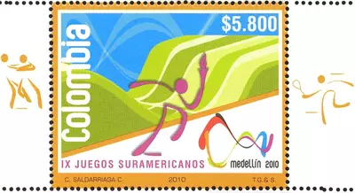 3 de 2010. IX Juegos Suramericanos Medell&iacute;n 2010. (18/02/2010)