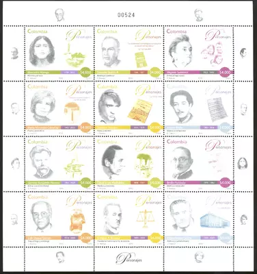 2 de 2010. Personajes colombianos de todas las &eacute;pocas. (28/01/2010)