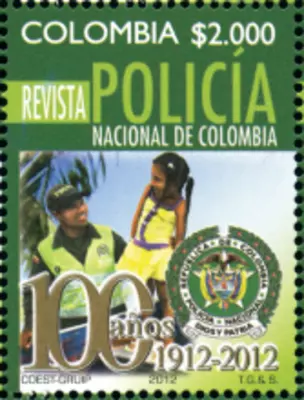 1 de 2012. Revista Polic&iacute;a Nacional de Colombia 100 a&ntilde;os (1912-2012). (23/03/2012)