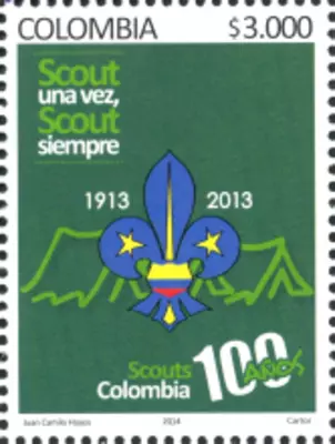 7 de 2014. Scouts de Colombia 100 años 1913-2013. (22/11/2014)