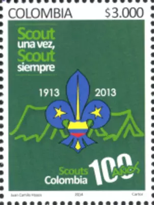 7 de 2014. Scouts de Colombia 100 a&ntilde;os 1913-2013. (22/11/2014)