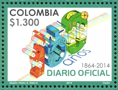 5 de 2014. Diario Oficial 150 a&ntilde;os 1864-2014. (9/10/2014)