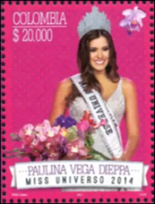 5 de 2015. Miss Universo 2014 Paulina Vega Dieppa. (14/11/2015)
