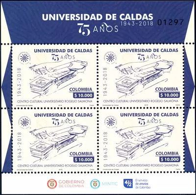21 de 2018. Universidad de Caldas 75 a&ntilde;os 1943-2018. (23/10/2018)
