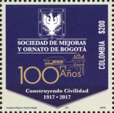 23 de 2017. Sociedad de Mejoras y Ornato de Bogot&aacute; 100 a&ntilde;os 1917-2017. (20/12/2017)