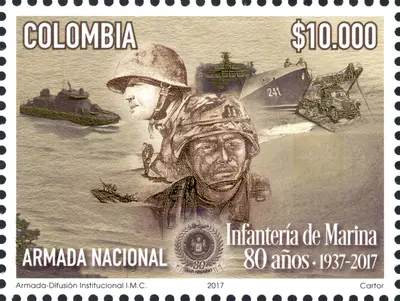 19 de 2017. Infanter&iacute;a de Marina 80 a&ntilde;os 1937-2017. (30/11/2017)