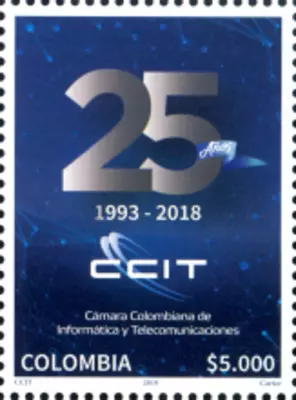 22 de 2019. C&aacute;mara Colombiana de Inform&aacute;tica y Telecomunicaciones - CCIT 25 a&ntilde;os 1993-2018. (28/11/2019)