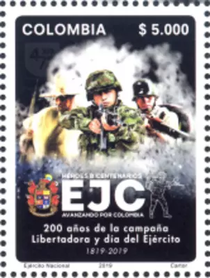 12 de 2019. H&eacute;roes Bicentenarios EJC Avanzando por Colombia del Ej&eacute;rcito Nacional. (29/07/2019)