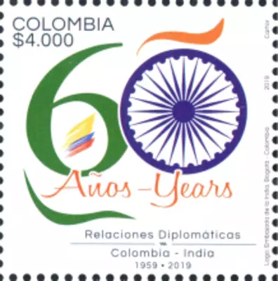 1 de 2019. Colombia-India 60 a&ntilde;os de Relaciones Diplom&aacute;ticas 1959-2019. (28/01/2019)