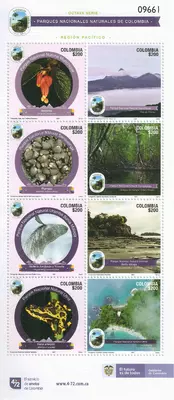 1 de 2021. Octava serie Parques Nacionales Naturales de Colombia. (20/01/2021)