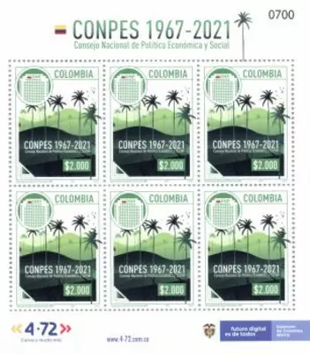 12 de 2021. Consejo Nacional de Pol&iacute;tica Econ&oacute;mica y Social &ndash; CONPES 1967-2021. (21/07/2021)