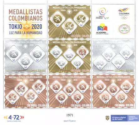 31 de 2021. Medallistas colombianos en Tokio 2020. (16/12/2021)
