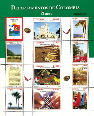 1 de 2007. Departamentos de Colombia Sucre. (01/03/2007)