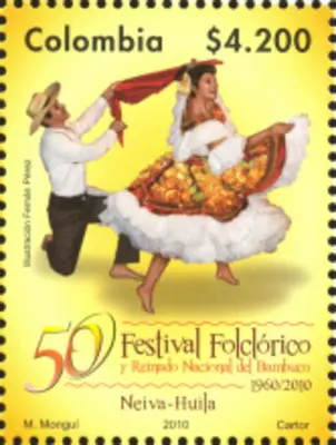 50 años Festival Folclórico y Reinado Nacional del Bambuco. (27/06/2010)