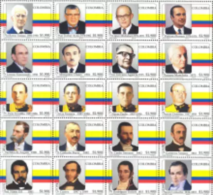Mandatarios de Colombia. (28/01/2010)