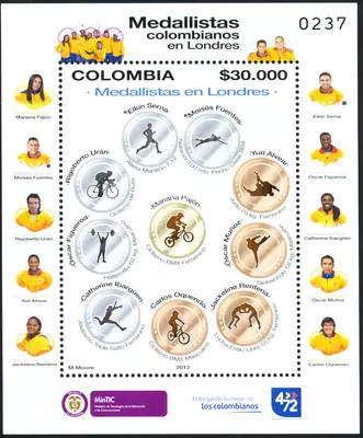 Medallistas colombianos en Londres emisión especial. (18/12/2012)
