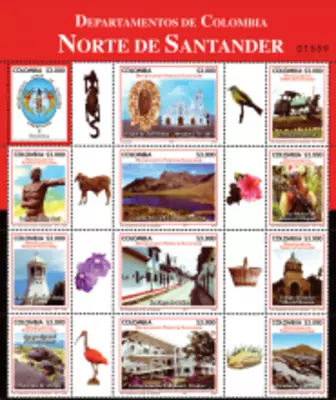 Departamentos de Colombia Norte de Santander. (15/08/2011)