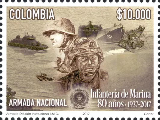 19 de 2017. Infantería de Marina 80 años 1937-2017. (30/11/2017)