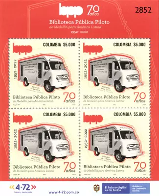 20 de 2022. Biblioteca P&uacute;blica Piloto de Medell&iacute;n para Am&eacute;rica Latina 70 a&ntilde;os 1952-2022. (14/09/2022)
