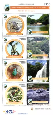 24 de 2022. Duod&eacute;cima serie Parques Nacionales Naturales de Colombia. (09/11/2022)