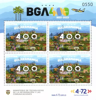 29 de 2022. Bucaramanga 400 a&ntilde;os 1622-2022. (22/12/2022)