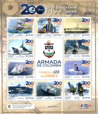 2 de 2023. Batalla Naval del Lago de Maracaibo 200 años 1823-2023. (20/06/2023)