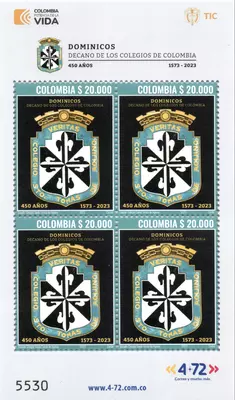 7 de 2023. Colegio Santo Tom&aacute;s de Aquino &ndash; Bogot&aacute; 450 a&ntilde;os 1573-2023. (7/11/2023)