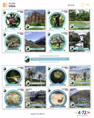 10 de 2023. Decimotercera serie Parques Nacionales Naturales de Colombia (5/12/2023)