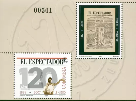 5 de 2007. El Espectador 120 a&ntilde;os (1887-2007). (28/06/2007)